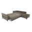 Угловой диван Хадсон цвет коричневый (фото 326863)