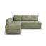 Угловой диван Арно реальное фото образца цвет зеленый,оливковый (фото 327971)
