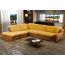 Угловой диван Домус цвет желтый,коричневый  (код 959724)