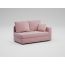 Диван кушетка MOON 074 цвет сиреневый,розовый