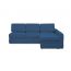 Угловой диван Бруно цвет синий