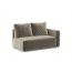 Диван кушетка Марсель 087 цвет бежевый,коричневый  (код 517585)