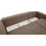 Угловой диван Хэнк модульный цвет коричневый (фото 143832)