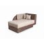 Кушетка Джеки-2 цвет бежевый,коричневый