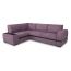 Угловой диван Миста цвет фиолетовый,сиреневый (фото 163650)