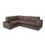 Угловой диван Миста цвет коричневый (фото 163685)