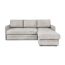 Угловой диван Флит цвет серый  (код 421886)