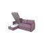 Угловой диван Флит цвет фиолетовый (фото 159282)