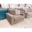 Комплект диван и кресло MOON 107 цвет бежевый,коричневый (фото 173841)