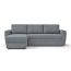 Угловой диван Лакки цвет серый