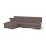 Угловой диван Милан цвет коричневый