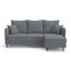 Угловой диван Фьорд цвет серый