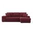 Угловой диван MOON 107 цвет красный,бордовый (фото 184254)