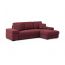 Угловой диван MOON 107 цвет красный,бордовый