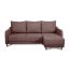 Угловой диван Бьерг цвет коричневый