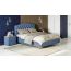 Кровать с подъемным механизмом MOON 1157 цвет синий,сиреневый,голубой (фото 165202)
