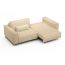 Диван MOON 005 цвет бежевый (фото 191415)