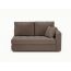 Диван кушетка MOON 074 цвет коричневый (фото 195465)