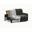 Диван MOON 120 цвет черный,серый (фото 195930)