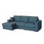 Угловой диван Неаполь-2 цвет синий,голубой