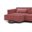 Угловой диван MOON 005 цвет красный (фото 207751)