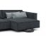 Угловой диван MOON 005 цвет черный,серый (фото 208140)
