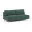 Диван MOON 005 цвет зеленый (фото 241030)