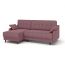 Угловой диван Женева цвет розовый