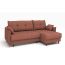 Угловой диван Каролина цвет оранжевый