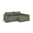 Угловой диван Лофт цвет зеленый