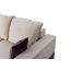 Диван Бостон 2400 цвет бежевый,фиолетовый (фото 168782)