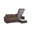 Угловой диван Лакки цвет коричневый (фото 254220)