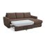 Угловой диван Лакки цвет коричневый (фото 254221)