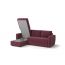 Угловой диван Лакки цвет красный,бордовый (фото 179806)