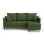 Угловой диван Фьорд цвет зеленый