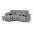 Угловой диван Орлеан цвет серый