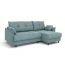 Угловой диван Каролина цвет бирюза,голубой