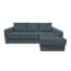 Угловой диван Остин реальное фото образца цвет серый,синий (фото 285006)