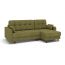 Угловой диван Орлеан цвет зеленый