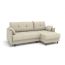 Угловой диван Каролина цвет белый,бежевый