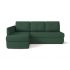 Угловой диван Арно цвет зеленый