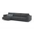Угловой диван MOON 005 цвет серый