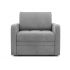 Кресло-кровать Бруно цвет серый