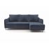 Угловой диван Бьерг цвет синий