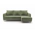 Угловой диван Бьерг цвет зеленый,оливковый