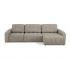 Угловой диван Джефферсон цвет бежевый,серый