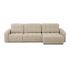 Угловой диван Джефферсон цвет бежевый,серый