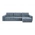 Угловой диван Джефферсон цвет голубой