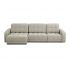 Угловой диван Джефферсон цвет бежевый,серый