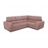 Угловой диван Браун цвет розовый